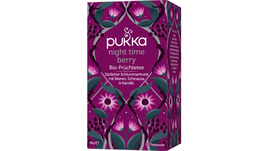 Pukka Bio-Kräutertee Night Time Berry 36 g