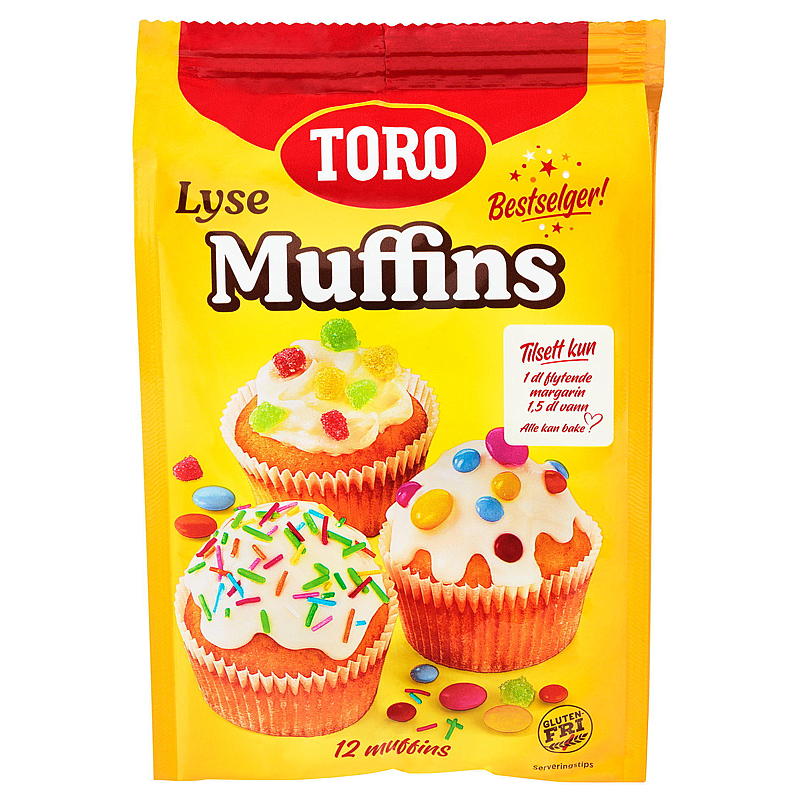 Toro Lyse muffins 331 g Toro