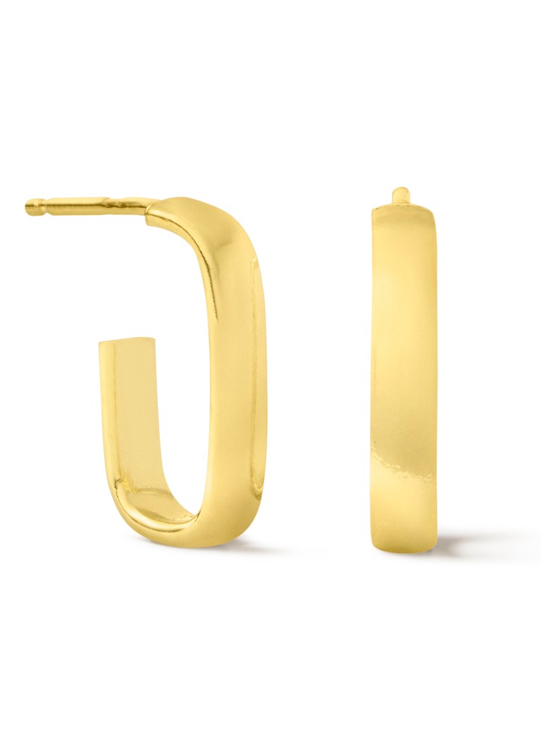 Casa Jewelry Procida gold-plated earrings