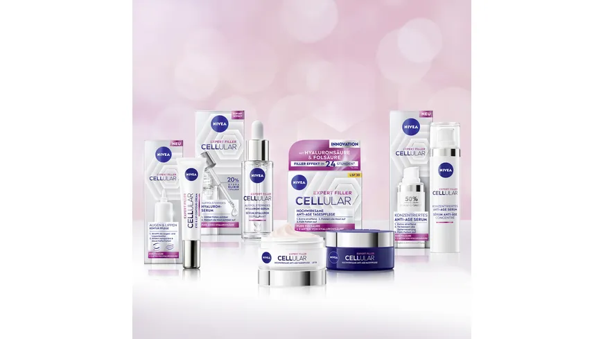 NIVEA Cellular Expert Filler Hochwirksame Anti-Age Tagespflege LSF15 50 ml