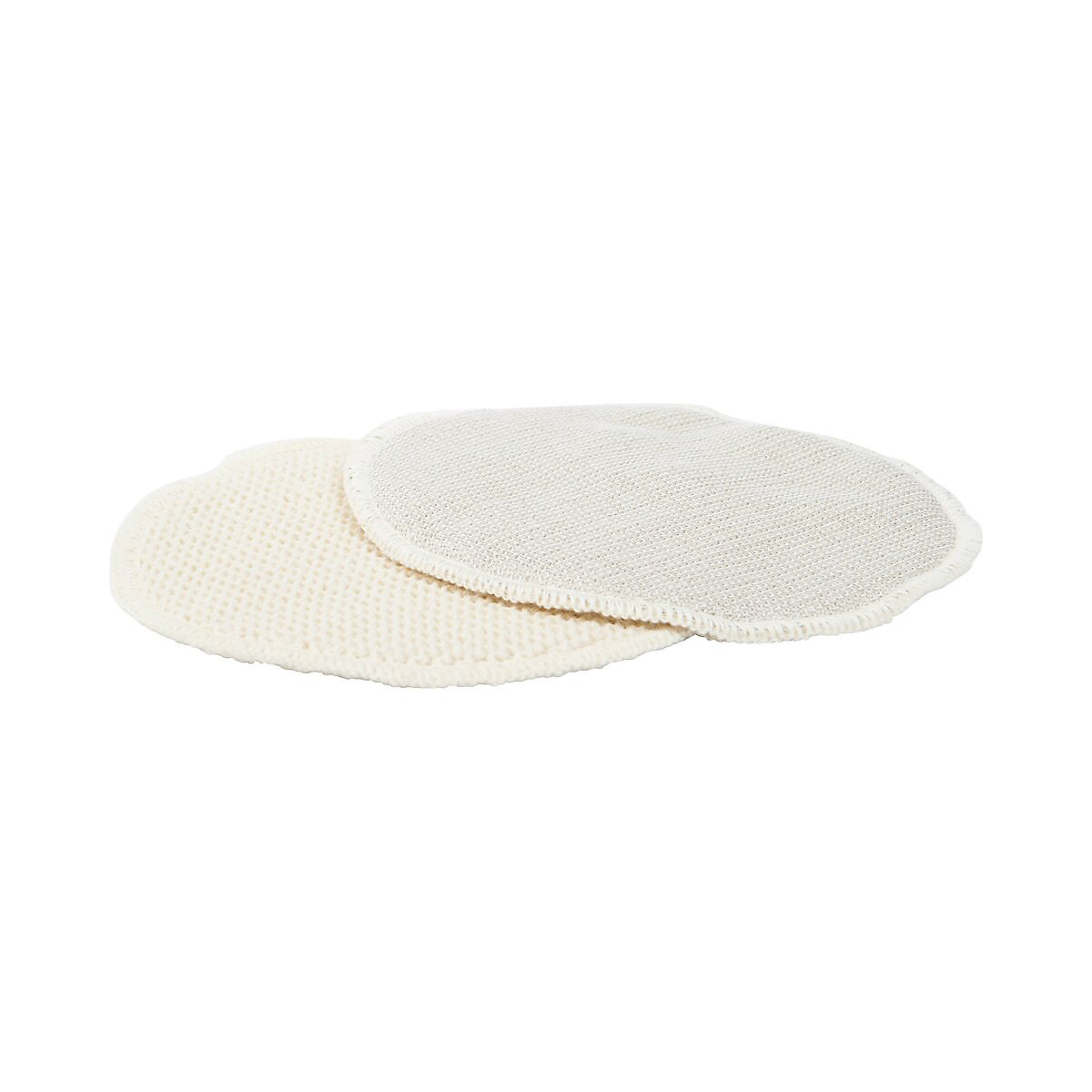 2er-Pack Stilleinlagen mit Silber, waschbar