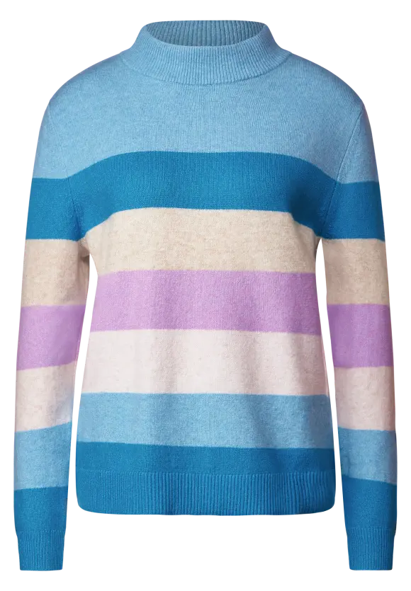 Street One Pullover mit Streifenmuster