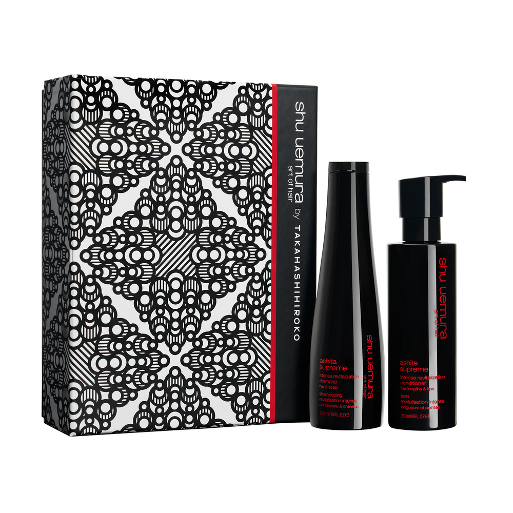 shu uemura art of hair Coffret routine shampoing et soin pour cheveux abîmés shampoing et soin