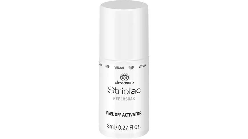 alessandro Striplac Peel or Soak Peel off Activator -Vegan 8 ml