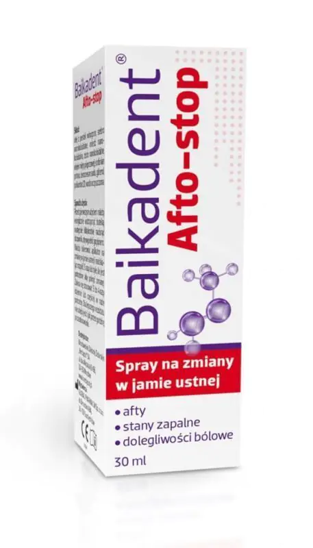 El spray para después del afeitado Baikadent está disponible.