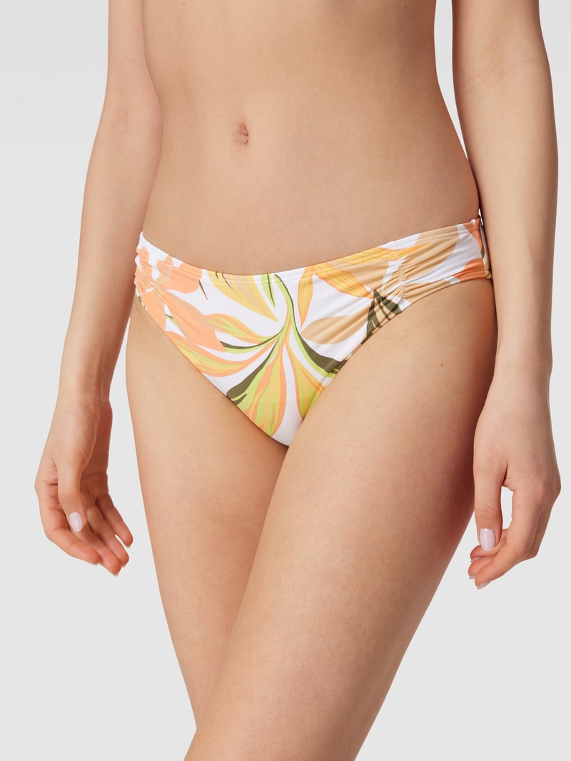 Bikini-Hose mit seitlichen Raffungen Modell 'PT BEACH CLASSICS' in offwhite