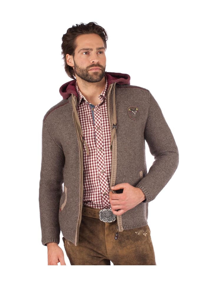 Spieth & Wensky Strickjacke DAKAR in beige günstig kaufen
