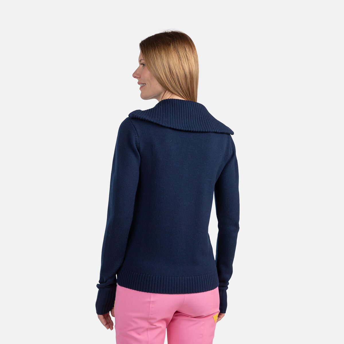 Damenpullover mit halblangem Reißverschluss JCC