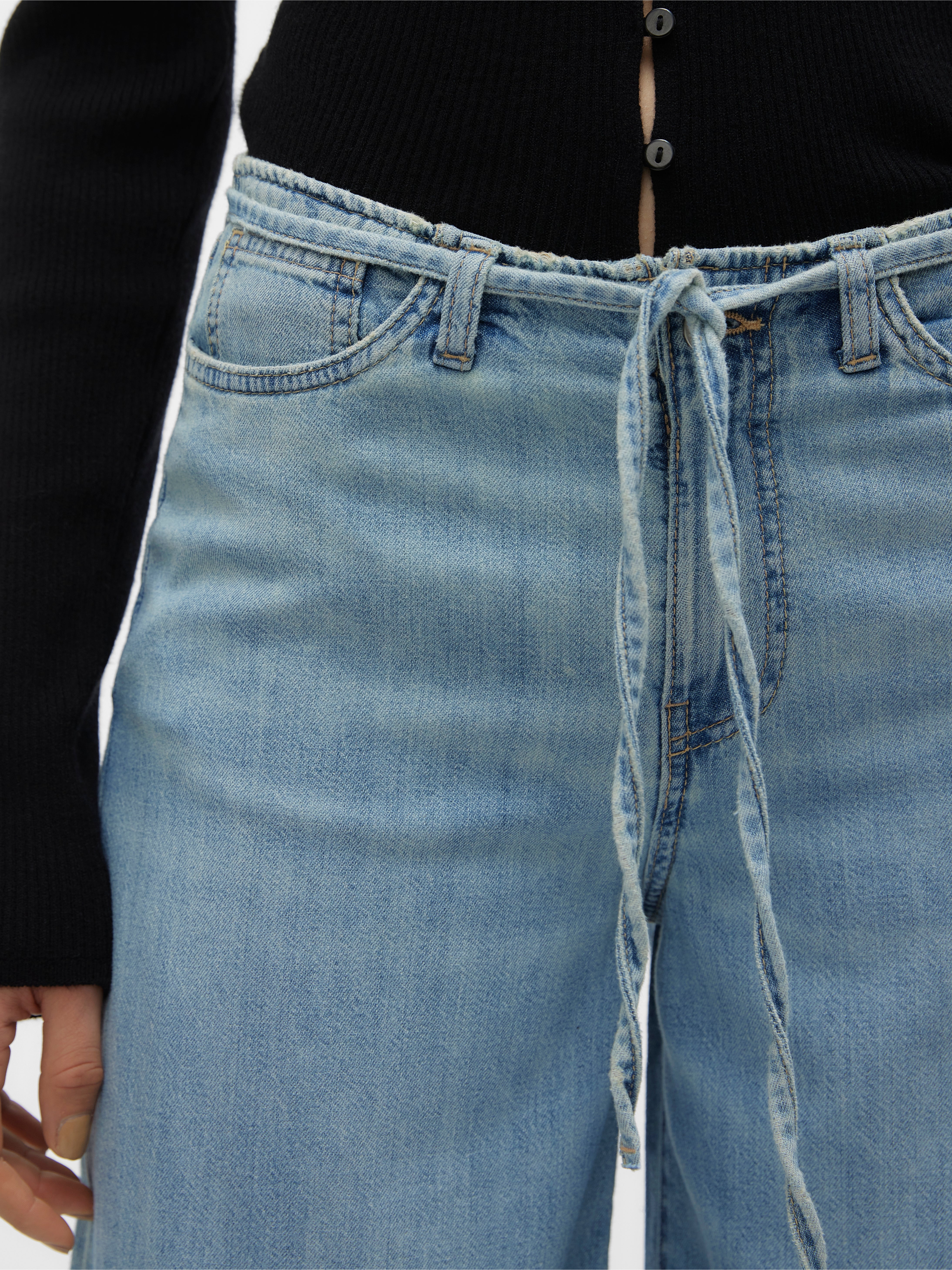 VMANNET Mid Rise Weit geschnitten Jeans