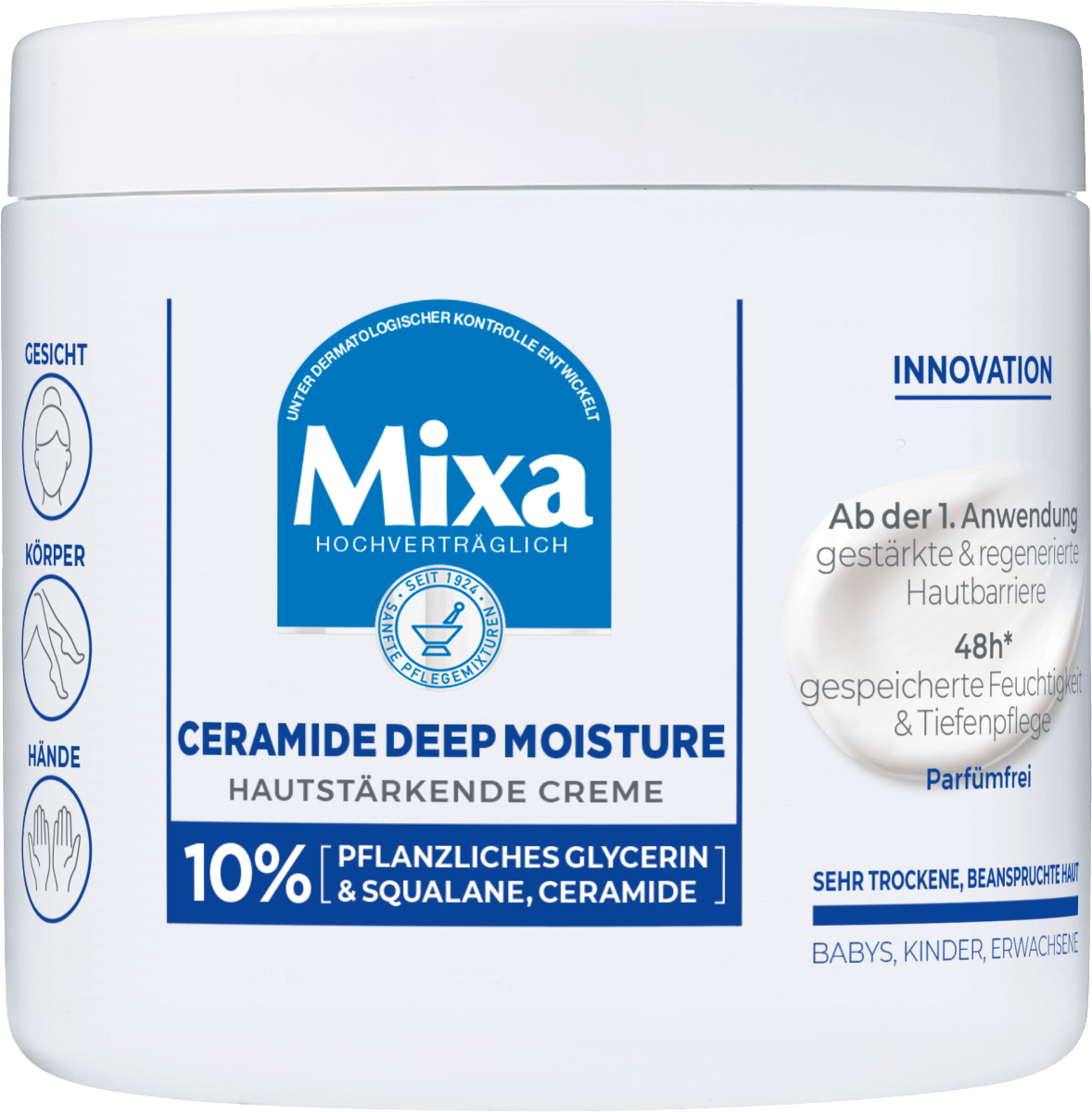 Pflegecreme Ceramide Protect, 400 ml