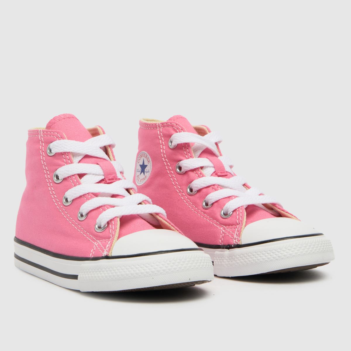 Converse rosa all star hi flickor småbarnsskor