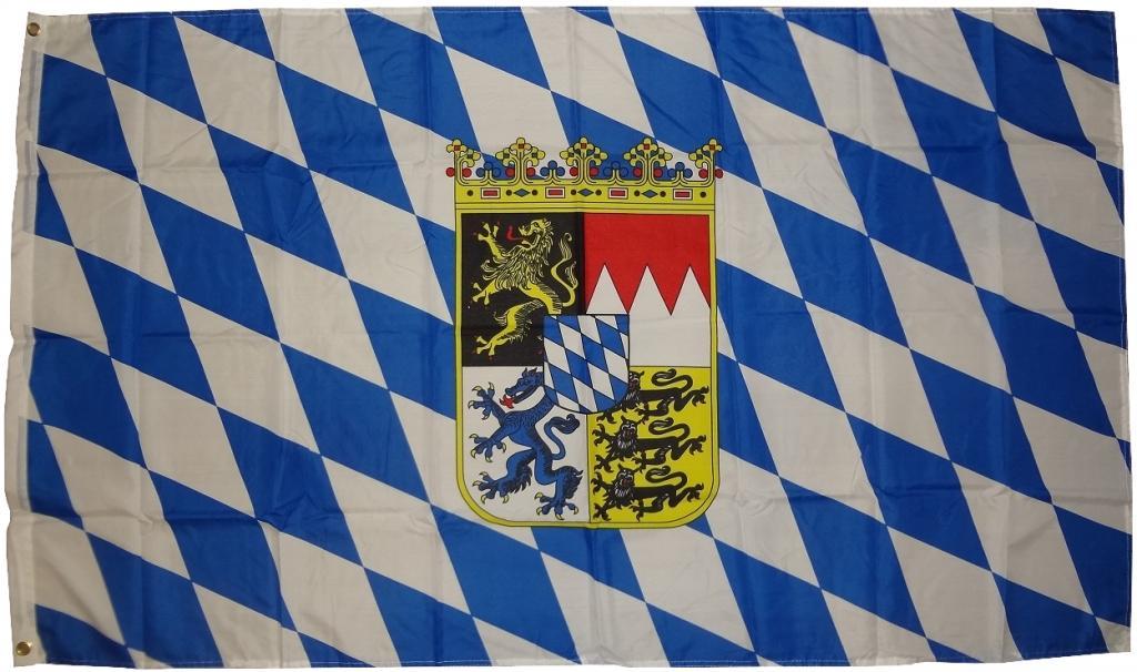 trends4cents Flagge Bayern Wappen 90 x 150 cm