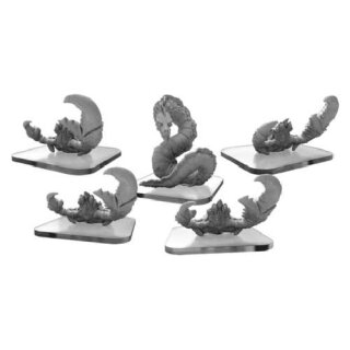 Steel Shell Crabs & Psi-Eel – Monsterpocalypse Triton Unit (metal)