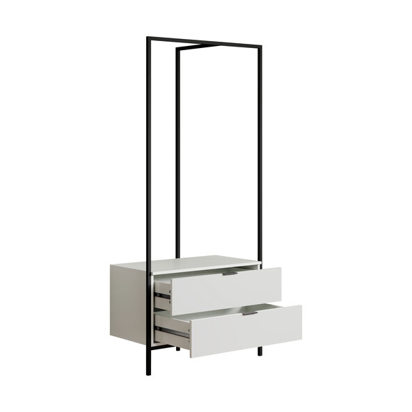 Jody Kompaktgarderobe, weiß