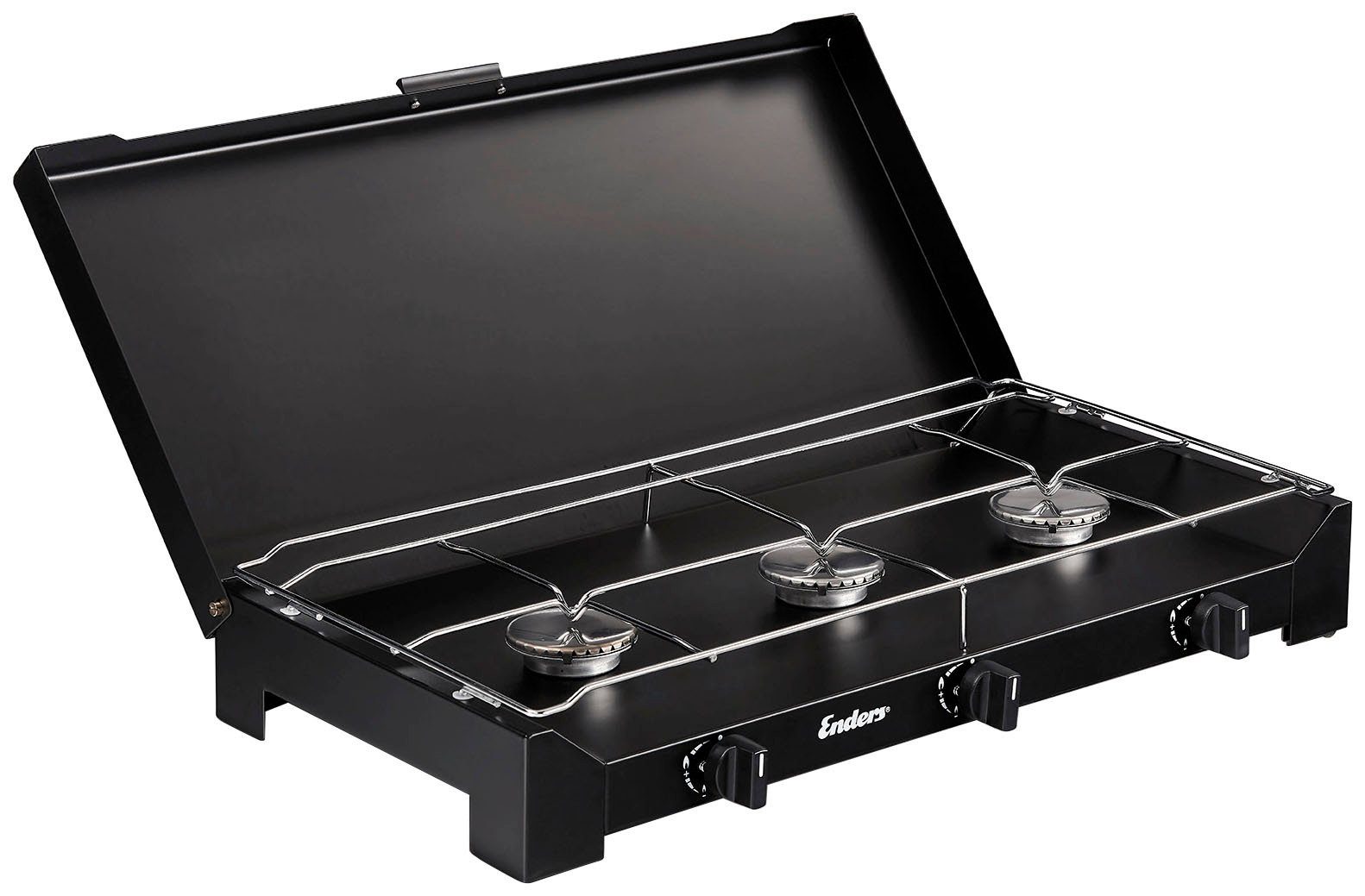 Enders® Gaskocher Campingkocher Dalgety Black 3, BxH: 59x9 cm