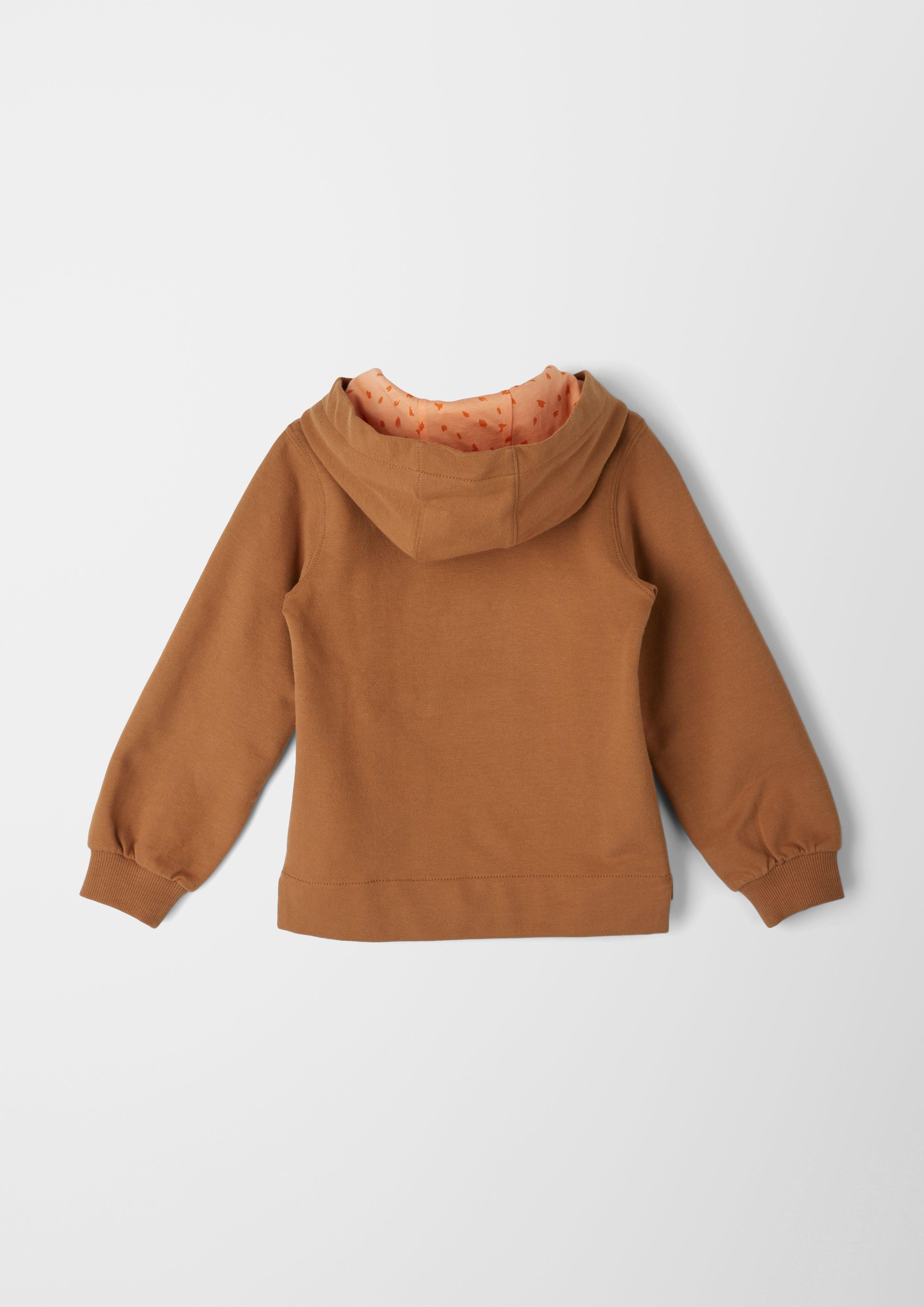 Hoodie mit Applikation  2119745-8469