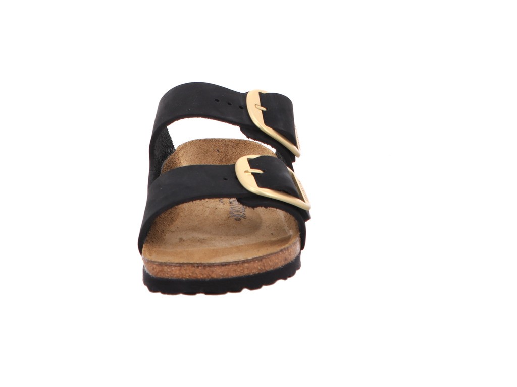 BIRKENSTOCK Komfort Sandalen schwarz Arizona Big Buckle LENB black