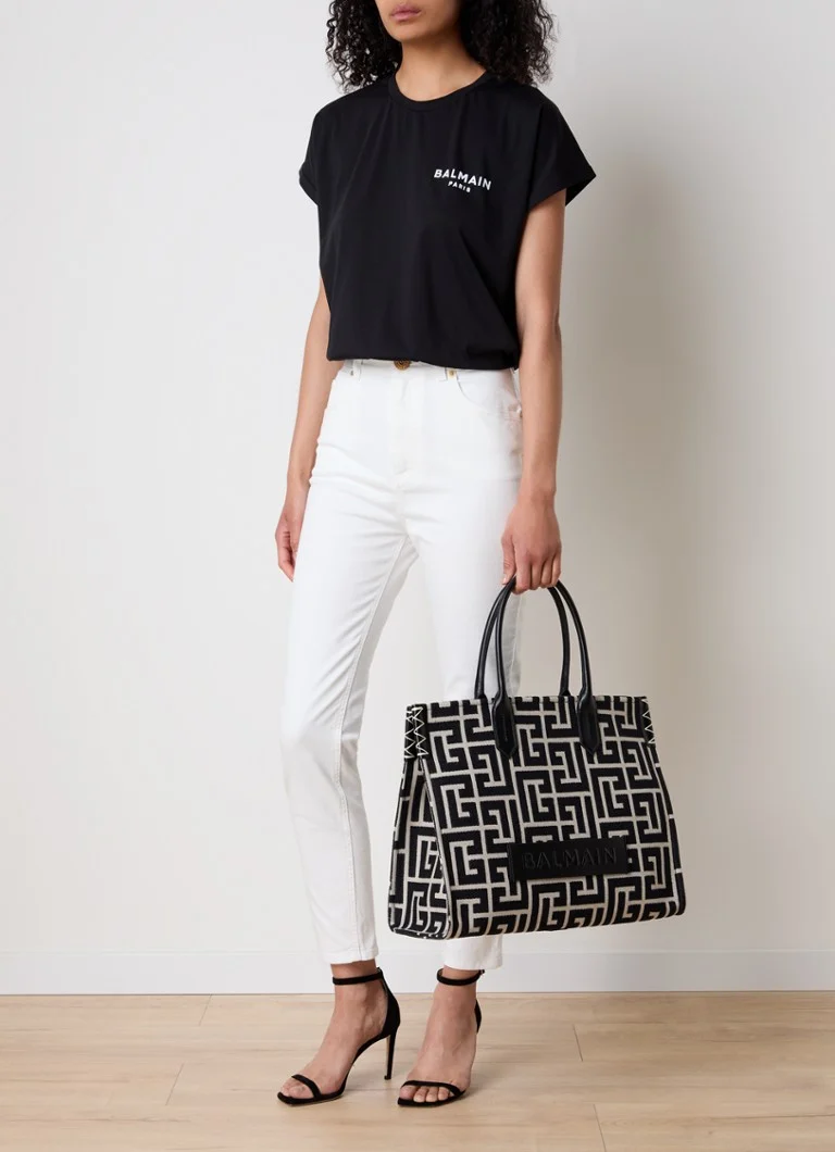 Μπλούζα με λογότυπο Balmain