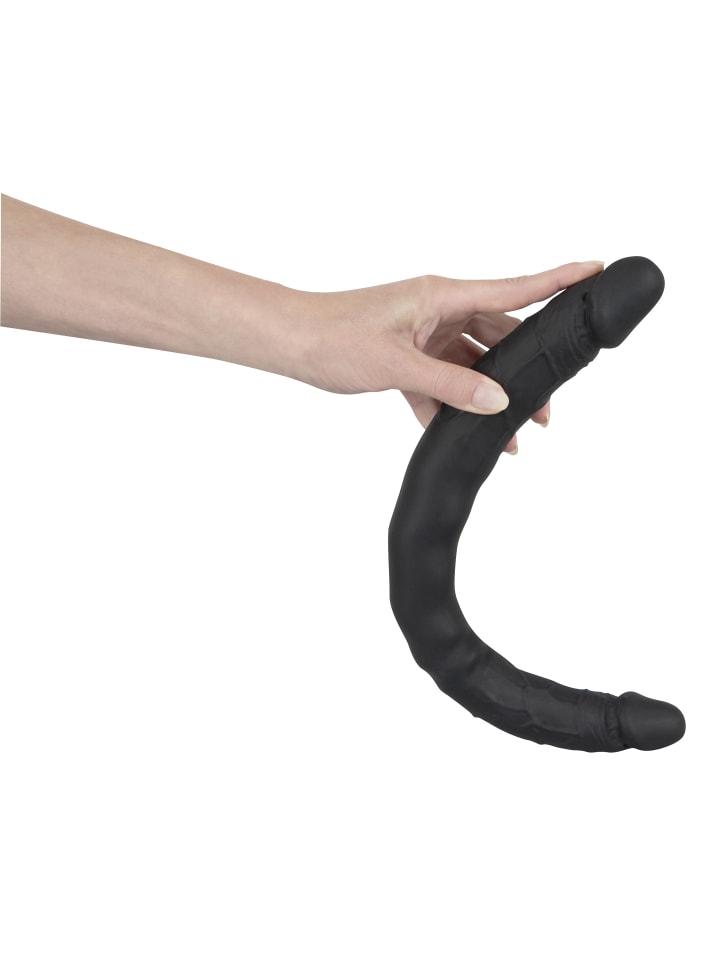 Bad Kitty Doppeldildo Double Dong in schwarz günstig kaufen 40 cm