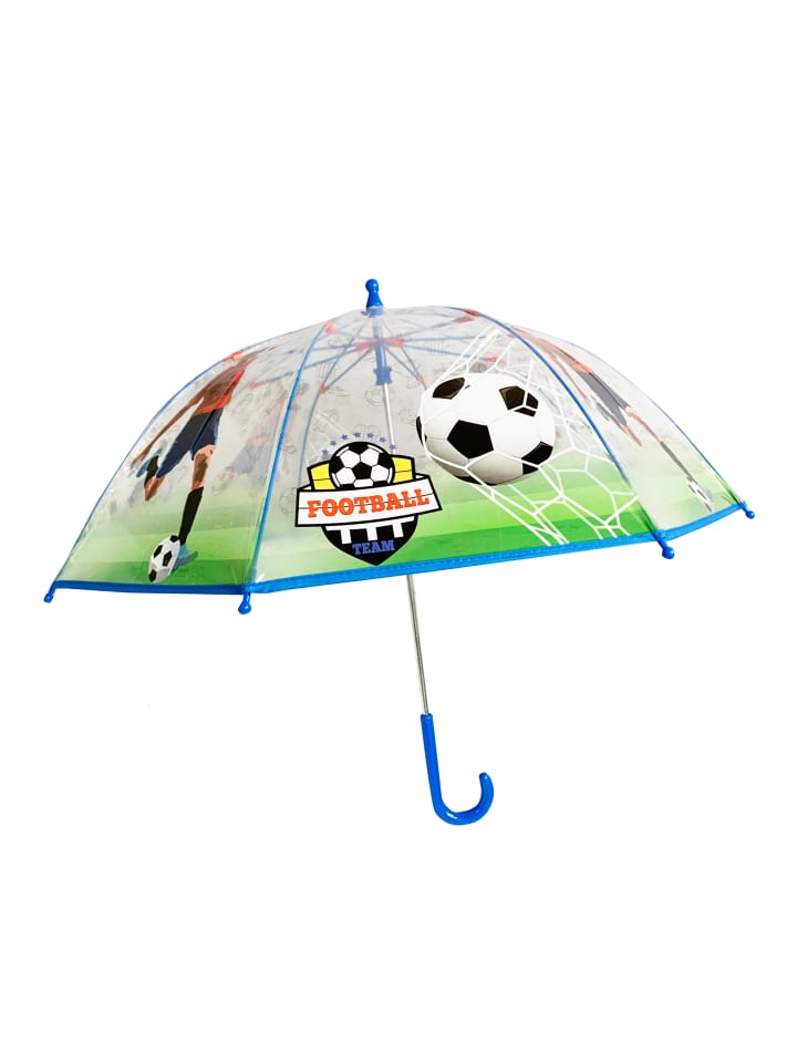 Yuhu.kids Fußball Regenschirm in Blau günstig kaufen onesize