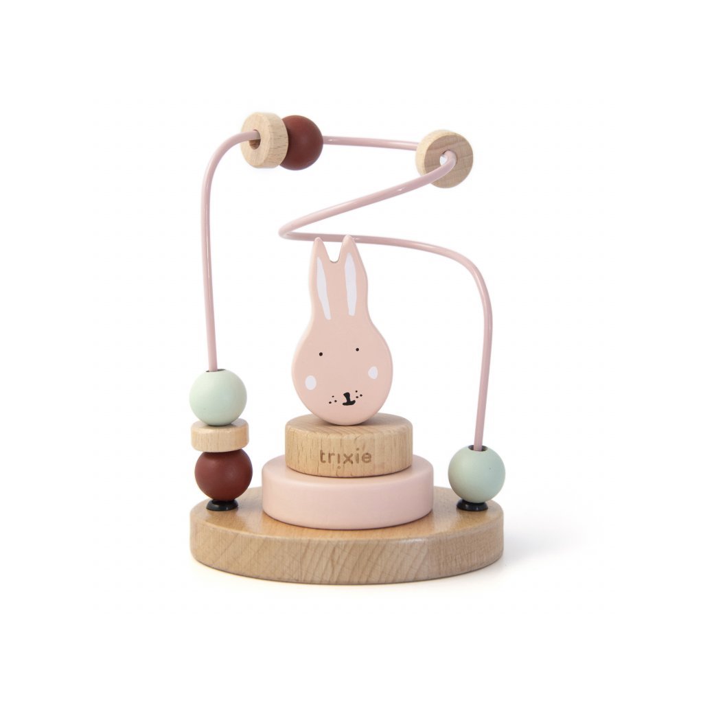 Trixie Holz Motorikschleife - Mrs. Rabbit