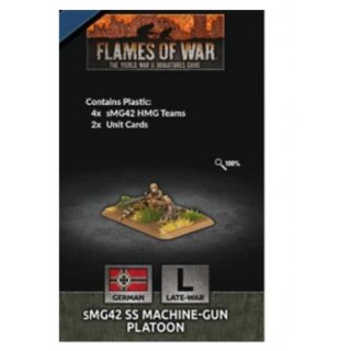 sMG42 SS Machine-gun Platoon (x4 Plastic)