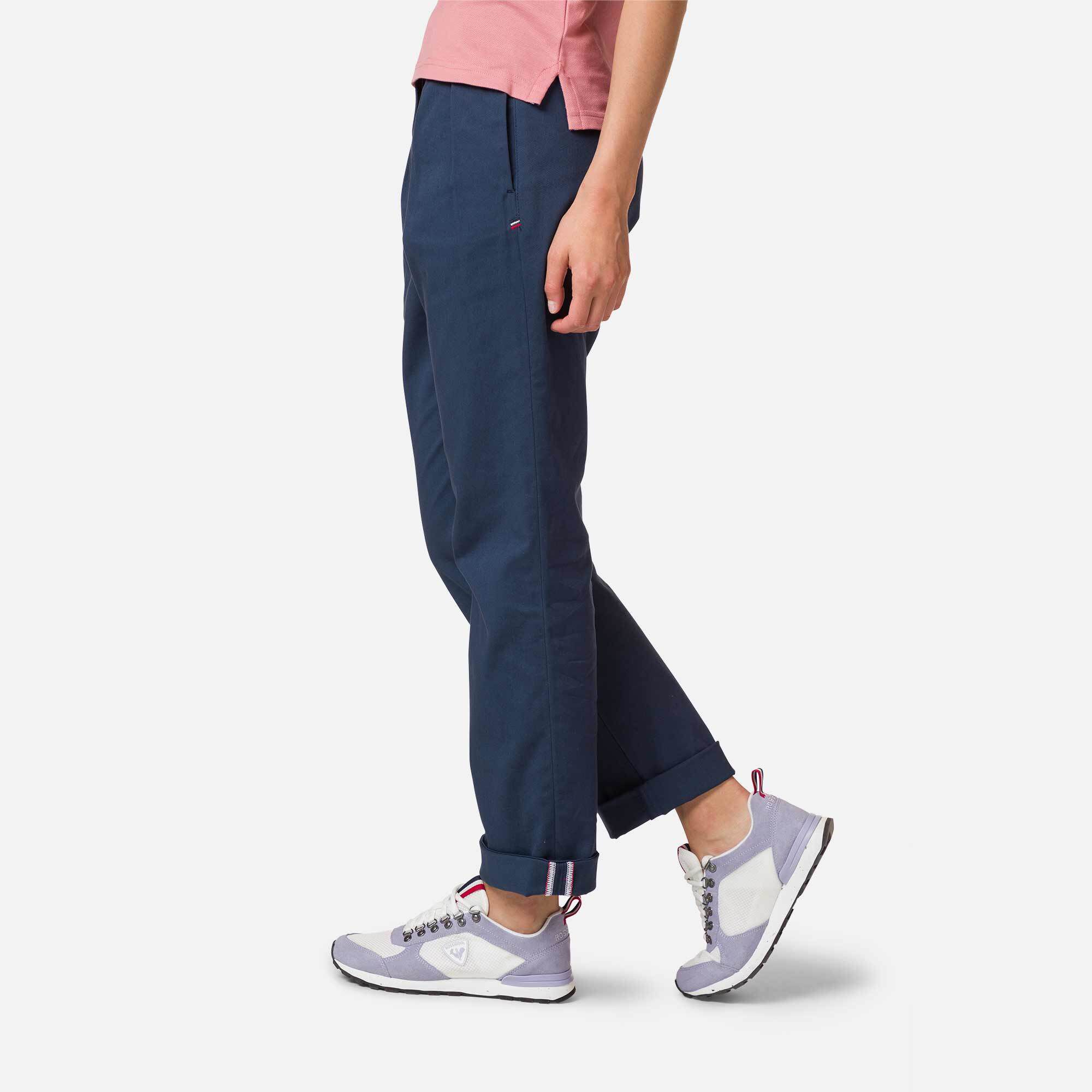 Pantalon chino en coton bio femme