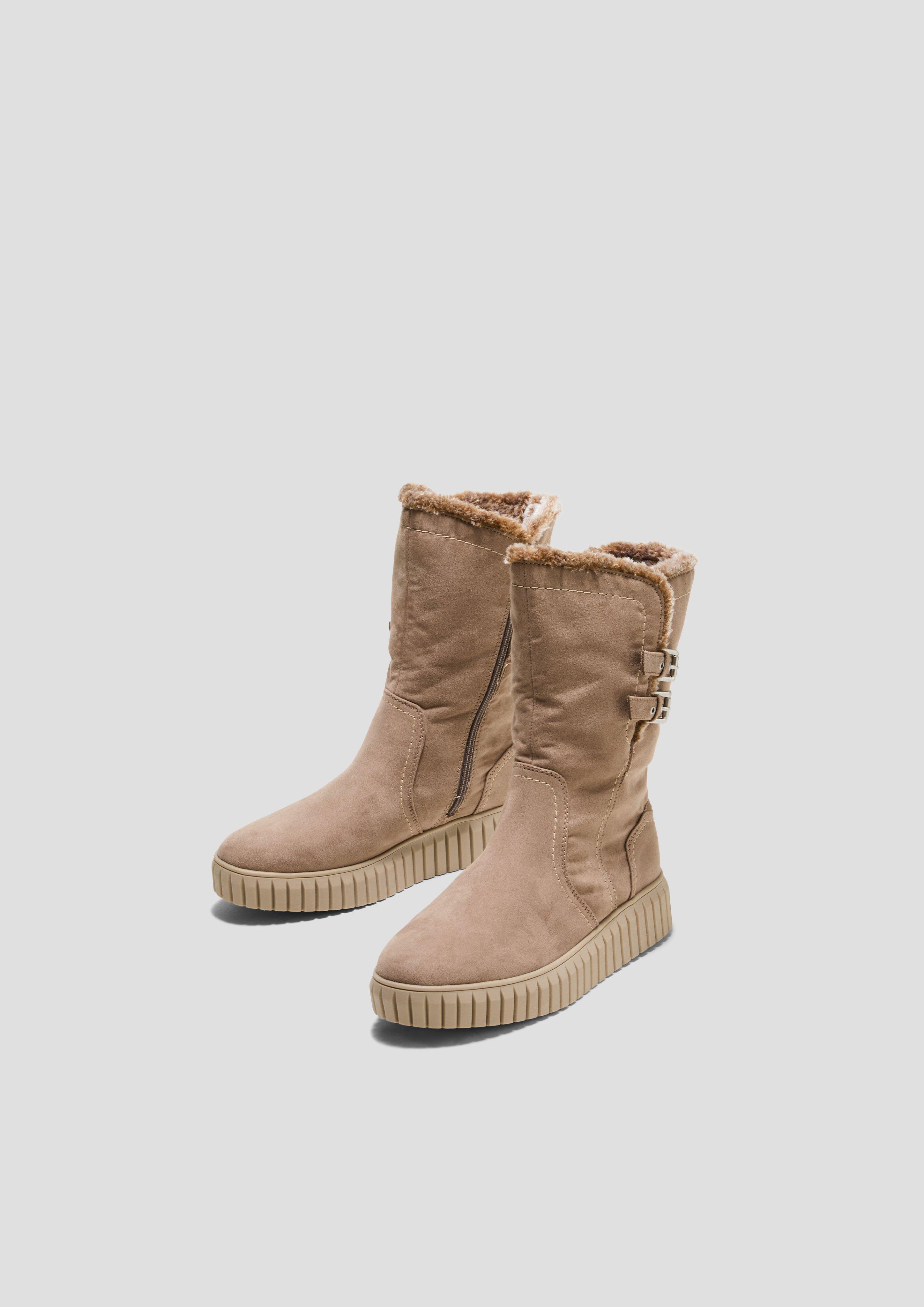 Warm gefütterte Stiefel  6008597-341