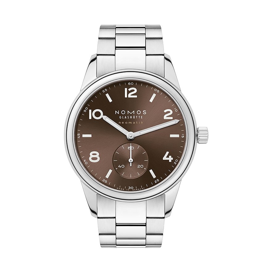Nomos Glashütte Unisexuhr Club Sport neomatik 39 Tabac