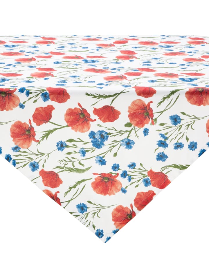 REDBEST Mitteldecke in Mohnblume günstig kaufen