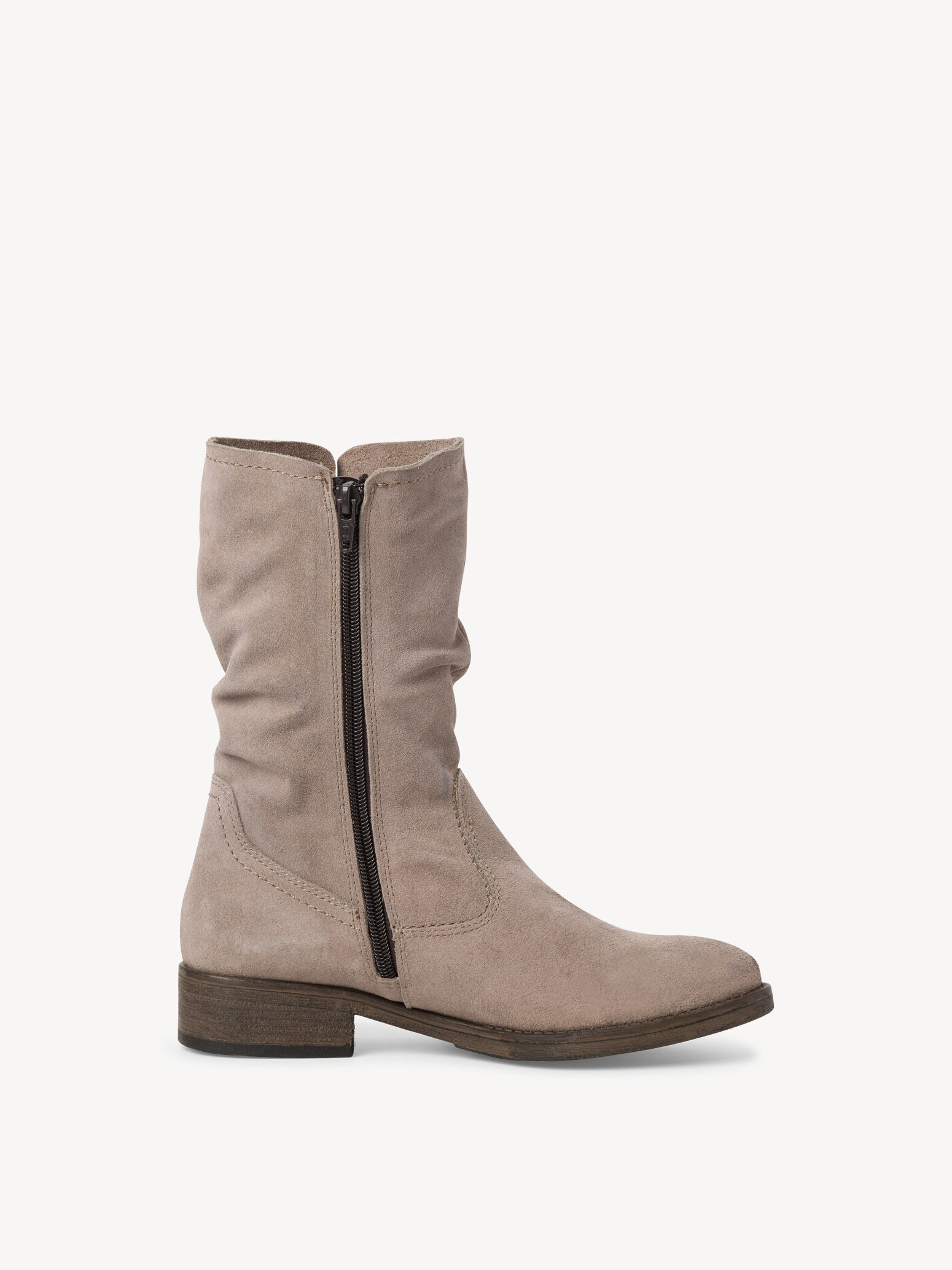 Bottine en cuir - marron