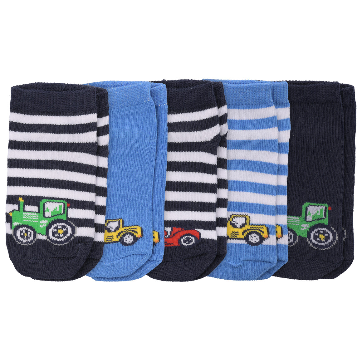 5 Paar Baby Sneaker-Socken im Set