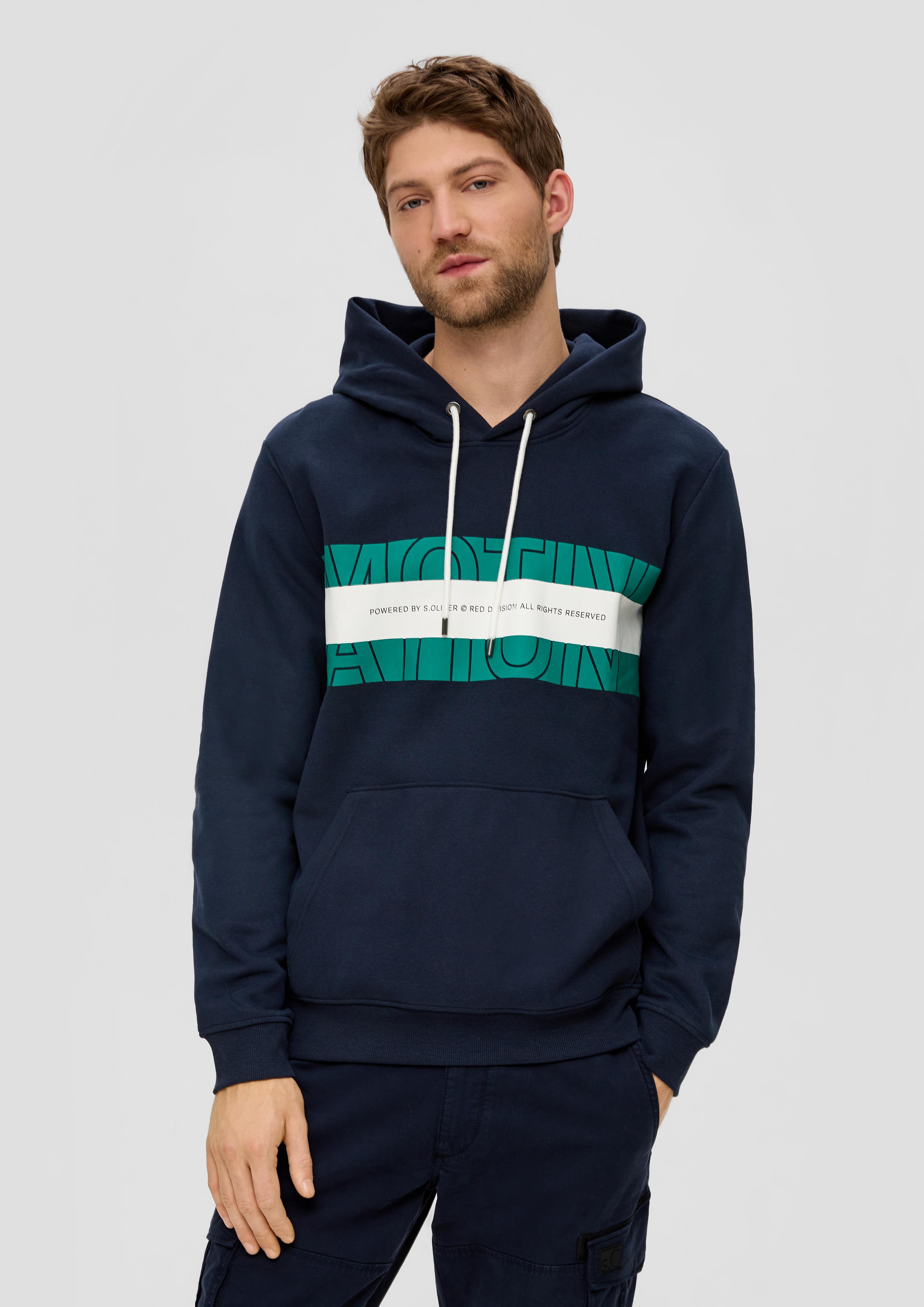 Kapuzenpullover mit Labelprint  2141490-59F1