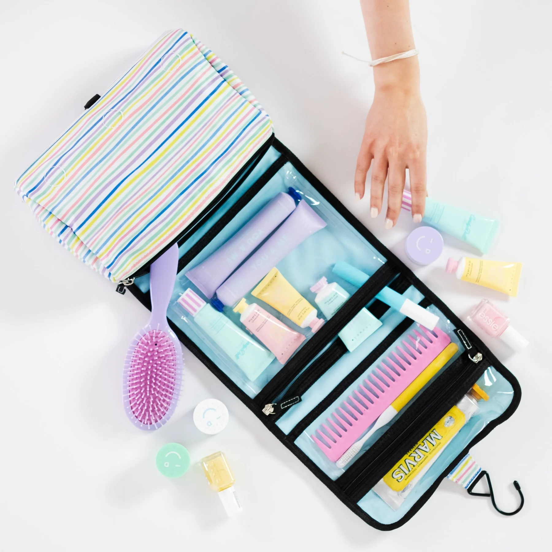 Hanging Toiletry Bag Medium Beauty Burrito