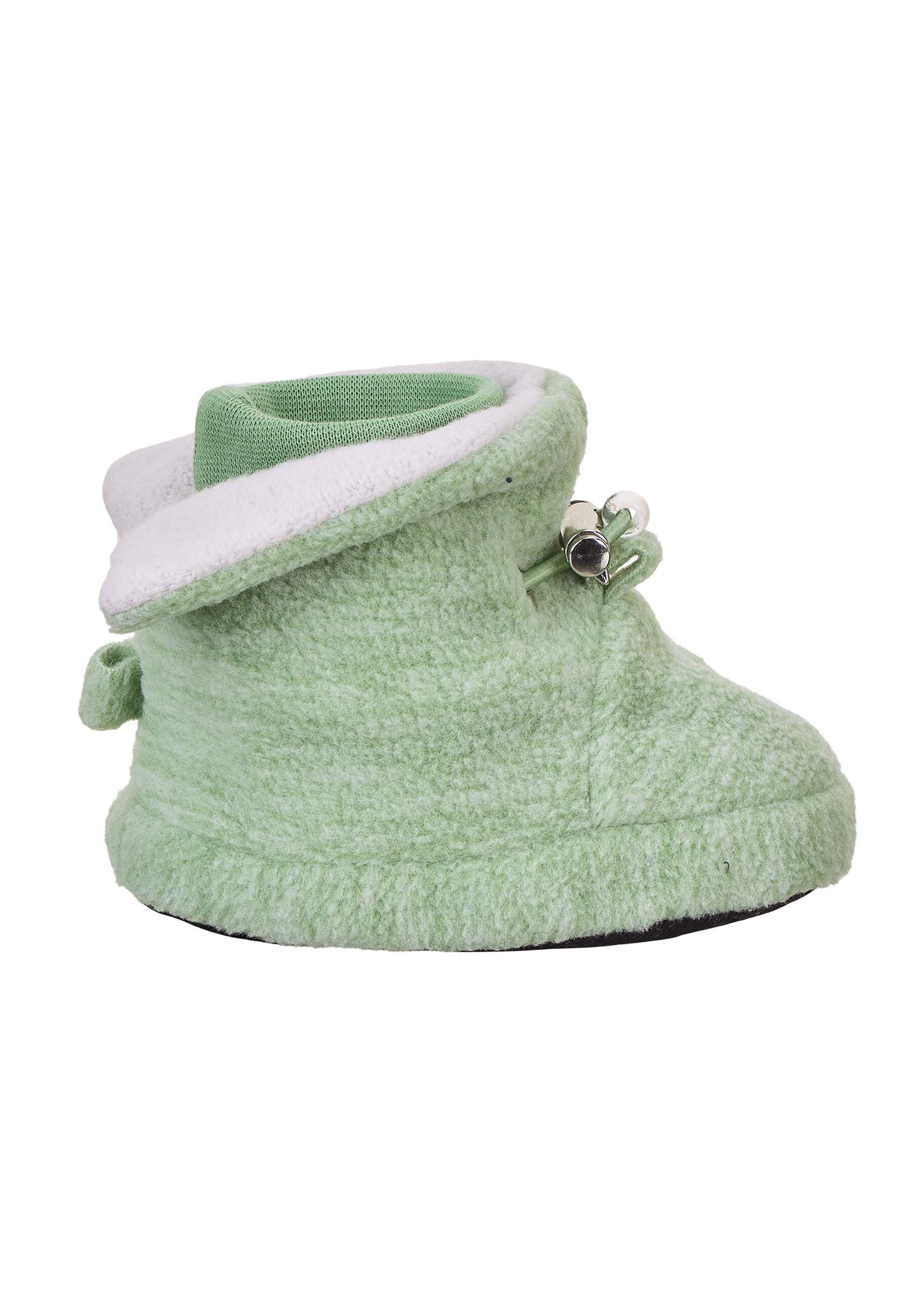 Baby-Stiefel aus Microfleece melange (recycelt)