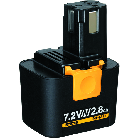 Panasonic-tilbehør EY9268B-batteri 7,2 volt 2,8 Ah Ni-MH
