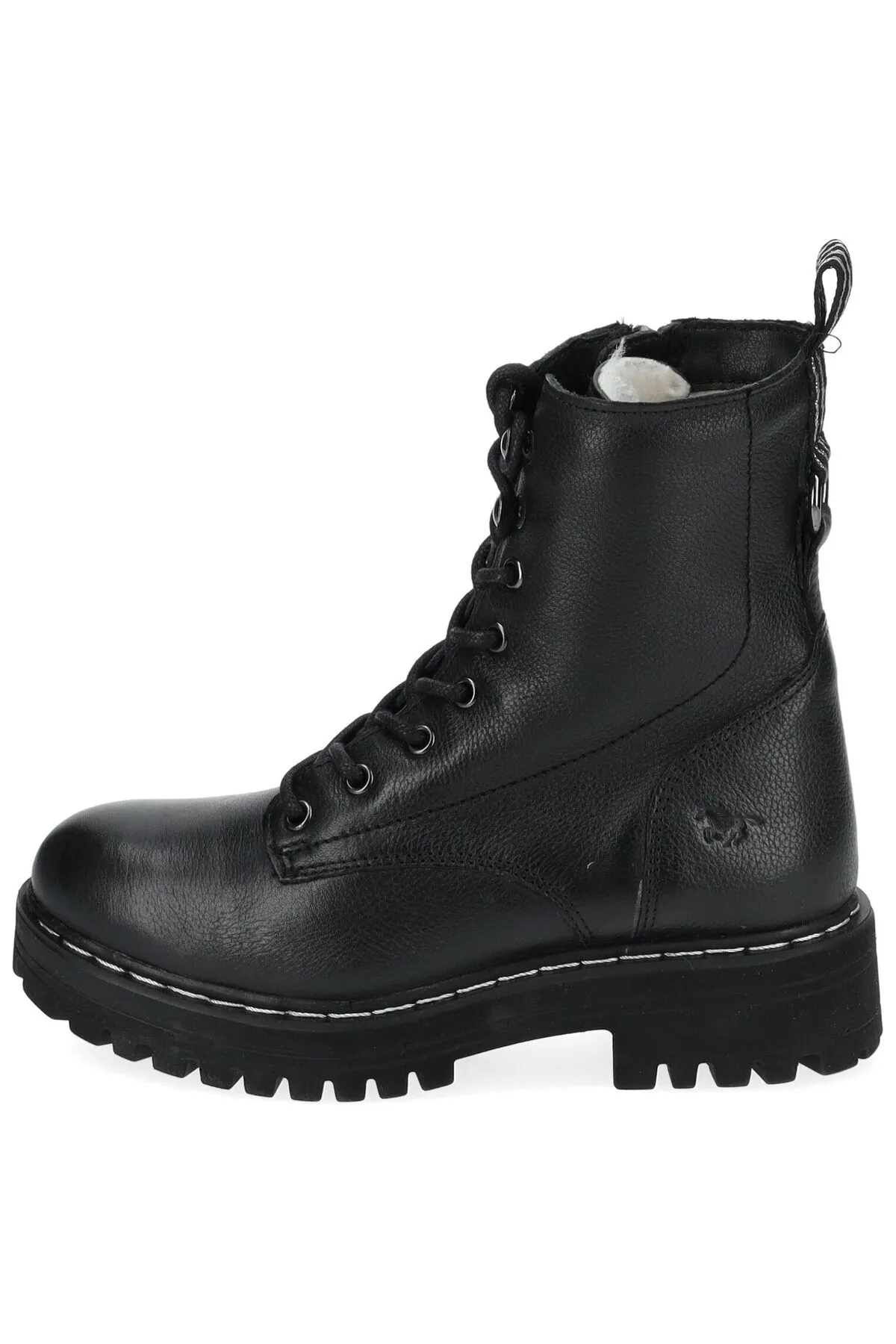 Mustang  Stiefelette - Schwarz - Blockabsatz