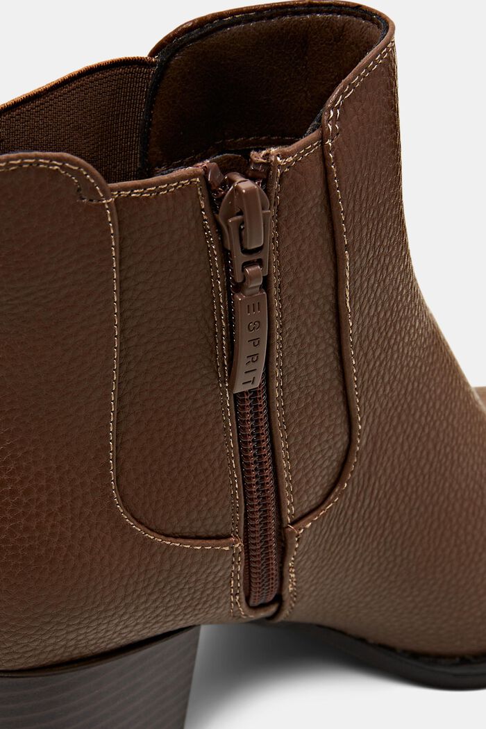 Boots aus veganem Leder
