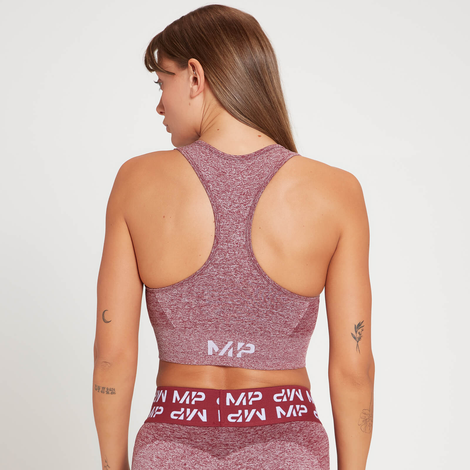 Brassière de sport MP Curve pour femmes – Cerise noire