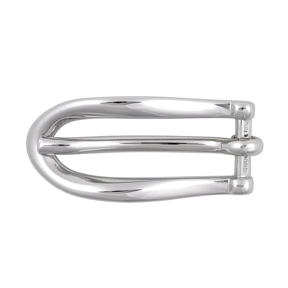 FREDERIC HERMANO Gürtelschnalle 10mm Metall Silber - Buckle Slider - 319207500020