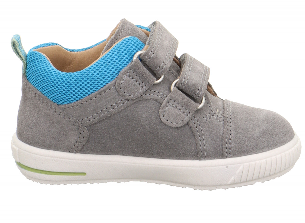 MOPPY - Hellgrau/BlauSneaker low mit Klettverschluss