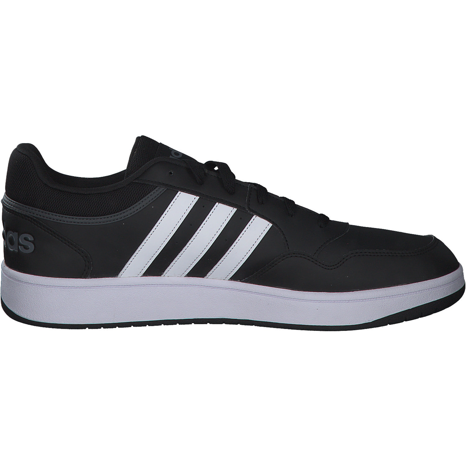 Adidas Hoops 3.0 M, Sneakers Low, Herren, CBLACK/FTWWHT/GRESIX