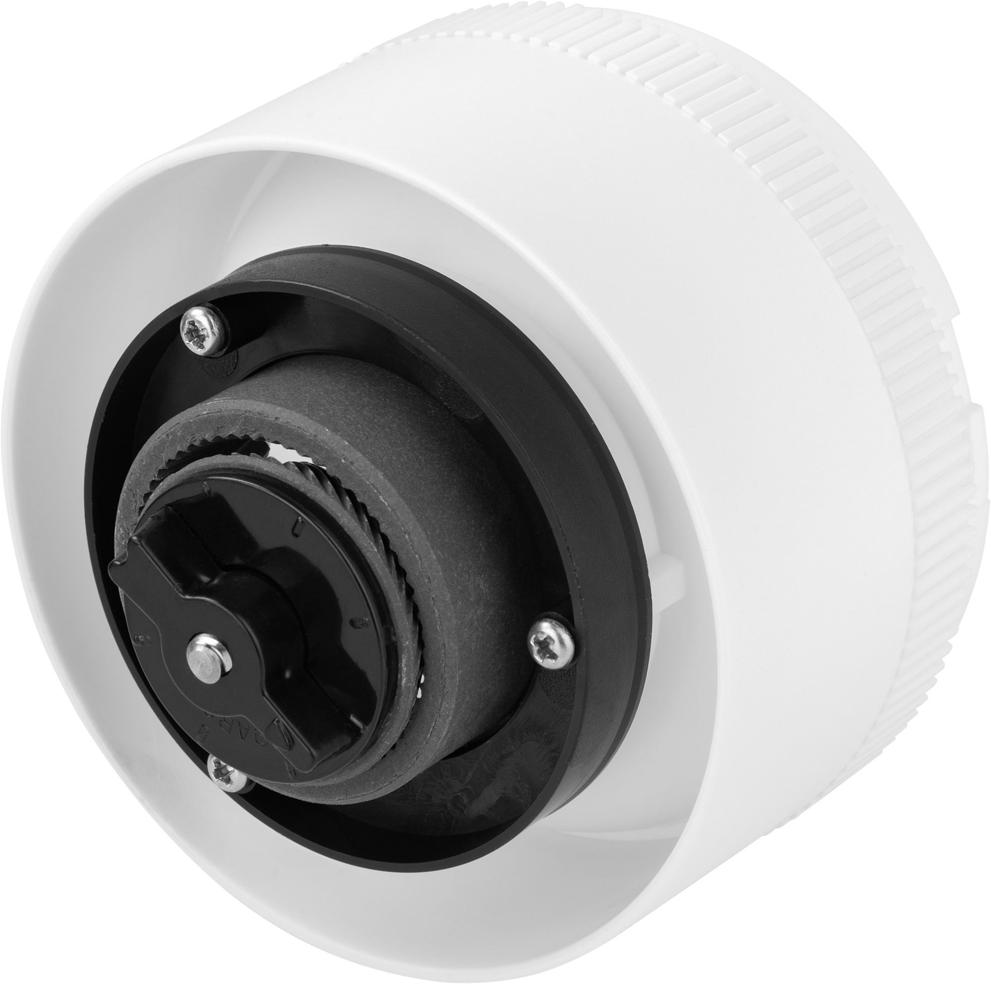 ECG Kaffeemühle KM 150 Minimo white, 120 W, Konische keramische Mahlsteine, 30,00 g Bohnenbehälter, Einstellung des Mahlgrades, Sehr niedriger Geräuschpegel der Mühle