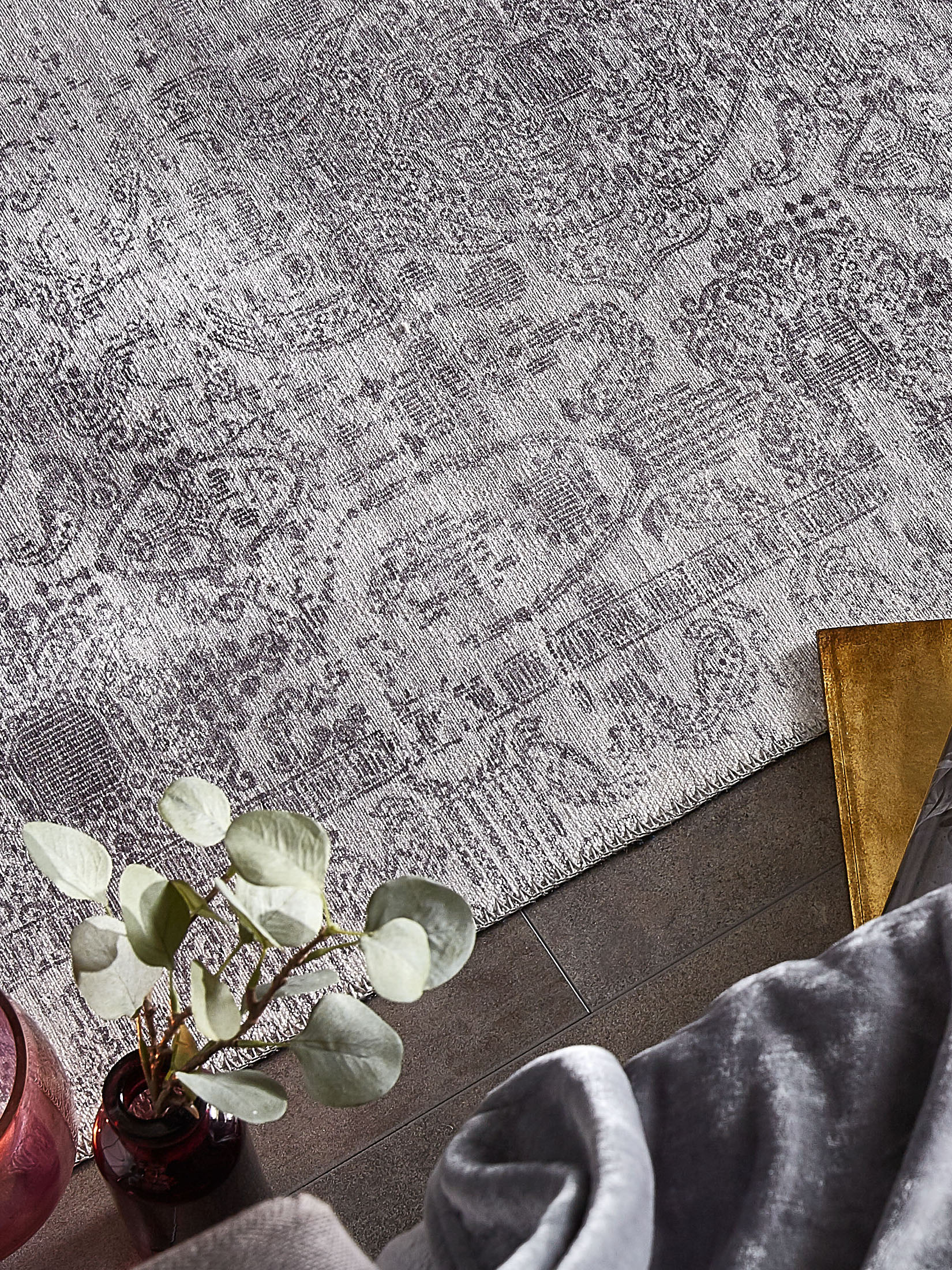 Escape Vintage-Teppich, Marmor