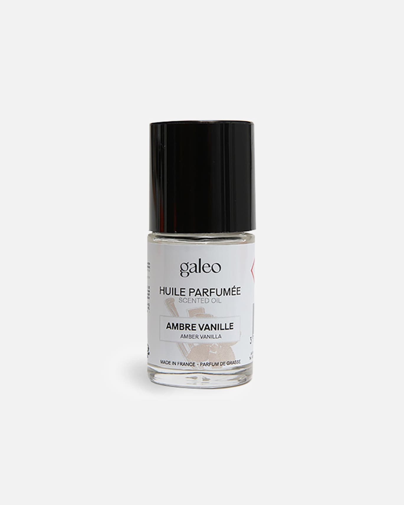 Aceite perfumado de ámbar y vainilla de Galeo
