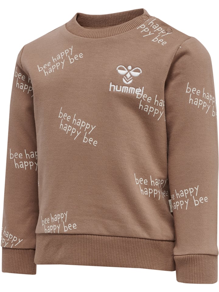 Hummel Hummel Druckknopf Sweatshirt Hmldarcy Kinder in BEAVER FUR günstig kaufen