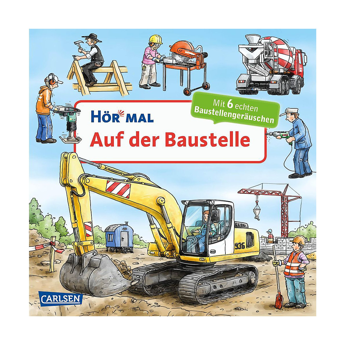 Hör mal: Auf der Baustelle, Soundbuch mit Baustellengeräuschen