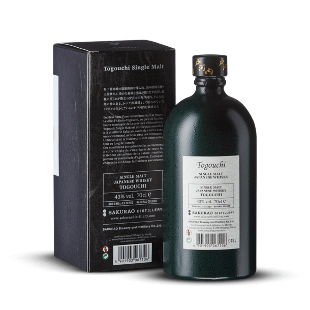 Togouchi Single Malt 43% + Etui