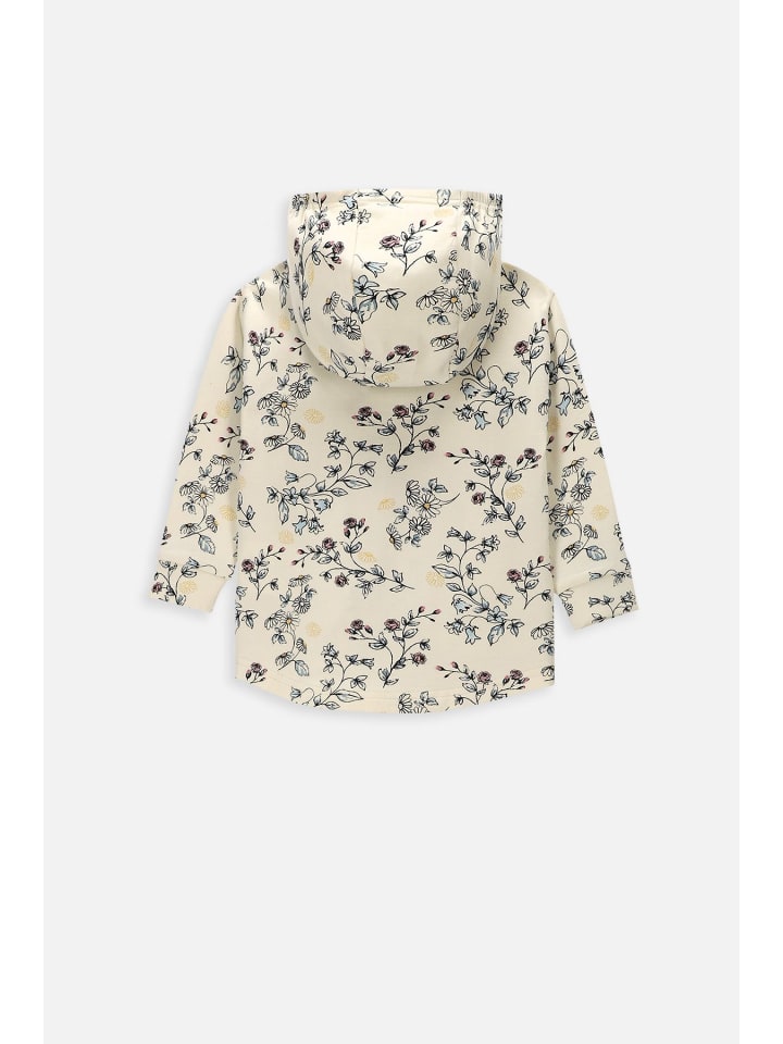 Coccodrillo Sweatshirt mit Reißverschluss in ecru günstig kaufen