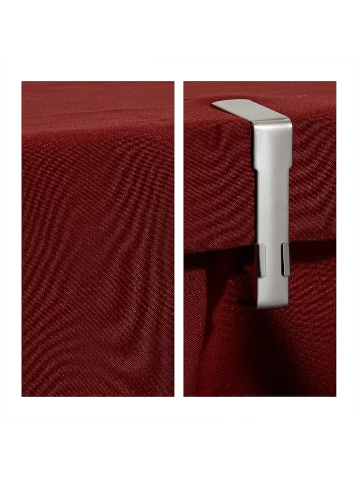 relaxdays 4x Tischklammern in Silber günstig kaufen onesize